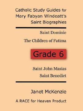 portada race for heaven's catholic study guides for mary fabyan windeatt's saint biographies grade 6 (en Inglés)