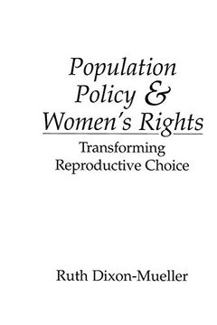 portada Population Policy and Women's Rights: Transforming Reproductive Choice 