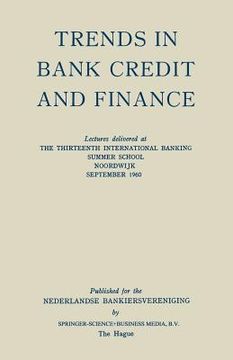 portada Trends in Bank Credit and Finance (en Inglés)