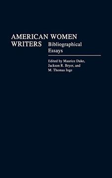 portada American Women Writers: Bibliographical Essays 