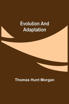 portada Evolution and Adaptation 