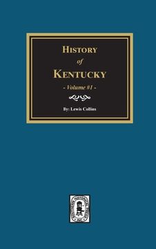 portada History of Kentucky - Volume #1 (in English)