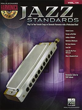portada Jazz Standards: Harmonica Play-Along Volume 14 (Chromatic Harmonica) (in English)