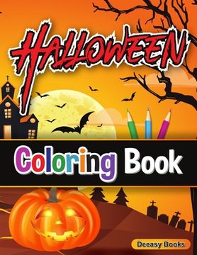 portada Halloween Coloring Book (en Inglés)