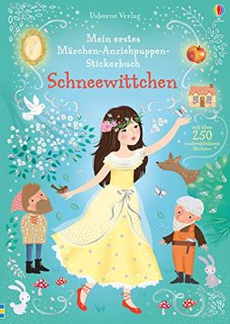 portada Mein Erstes Märchen-Anziehpuppen-Stickerbuch: Schneewittchen (en Alemán)