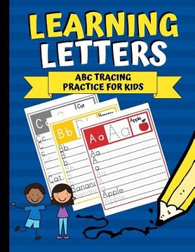 portada Learning Letters: ABC Tracing Practice for Kids (en Inglés)