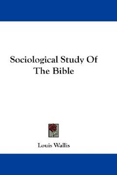 portada sociological study of the bible (en Inglés)