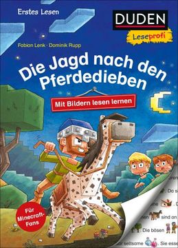 portada Duden Leseprofi - mit Bildern Lesen Lernen. Die Jagd Nach den Pferdedieben (en Alemán)