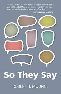 portada So They say (en Inglés)