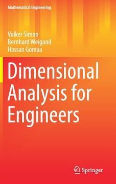 portada Dimensional Analysis for Engineers (in English)