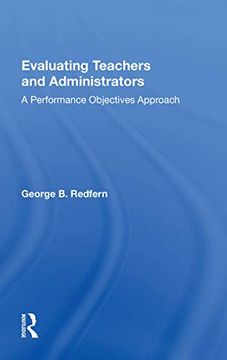 portada Evaluating Teachers and Administrators: A Performance Objectives Approach (en Inglés)