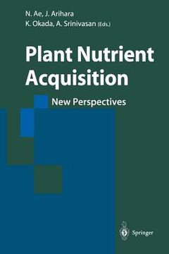 portada Plant Nutrient Acquisition: New Perspectives (in English)