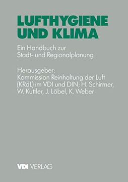 portada Lufthygiene und Klima: Ein Handbuch zur Stadt- und Regionalplanung (en Alemán)