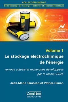 portada Le Stockage Électrochimique de L'énergie; Verrous Actuels et Recherches Développées par le Réseau Rs2E