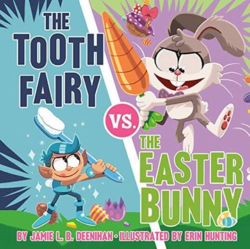 portada The Tooth Fairy vs. The Easter Bunny (en Inglés)