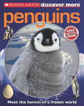 portada Scholastic Discover More: Penguins (en Inglés)