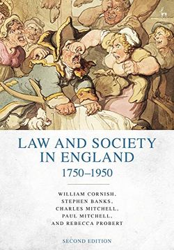 portada Law and Society in England 1750-1950 (en Inglés)