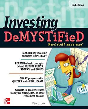 portada Investing Demystified, Second Edition (en Inglés)