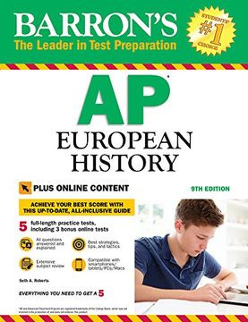 portada Barron's AP European History, 9th Edition: With Bonus Online Tests