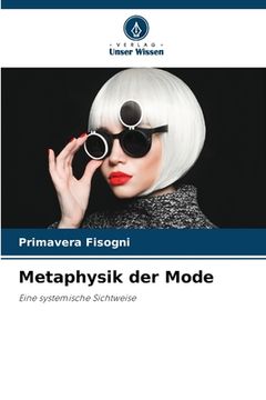 portada Metaphysik der Mode (in German)