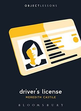 portada Driver's License (Object Lessons) (en Inglés)