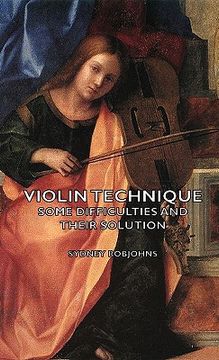 portada violin technique - some difficulties and their solution (in English)