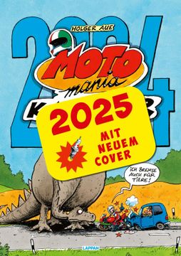 portada Motomania Kalender 2025: Monatskalender für die Wand im Großformat