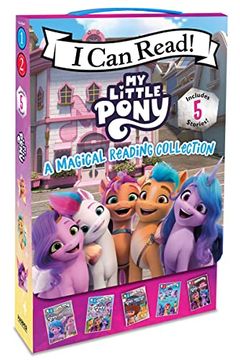 portada My Little Pony: A Magical Reading Collection 5-Book box Set: Ponies Unite, Izzy Does it, Meet the Ponies of Maritime Bay, Cutie Mark Mix-Up, a new Adventure (i can Read Level 1) 
