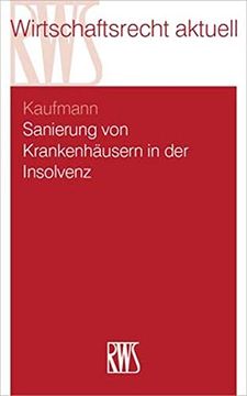 portada Sanierung von Krankenhäusern in Krise und Insolvenz (in German)