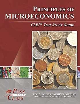 portada Principles of Microeconomics Clep Test Study Guide (en Inglés)