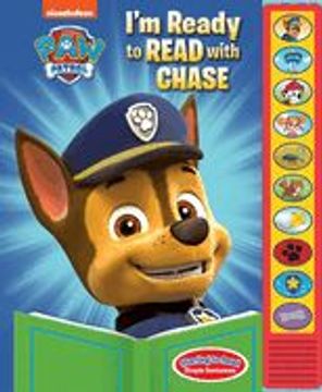 portada Paw Patrol - i'm Ready to Read With Chase Sound Book - Play-A-Sound - pi Kids (en Inglés)