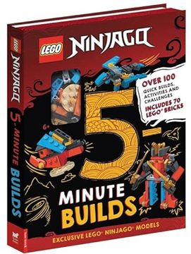 portada Legoâ® Ninjagoâ®: Five-Minute Builds (With 70 Lego Bricks)