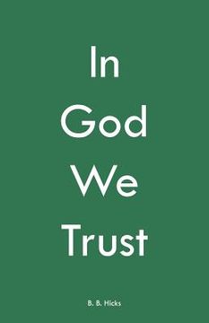 portada In God We Trust (en Inglés)