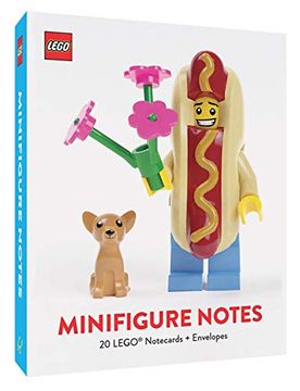 portada Lego Minifigure Notes: 20 Notecards & Envelopes (en Inglés)
