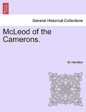 portada mcleod of the camerons. (in English)