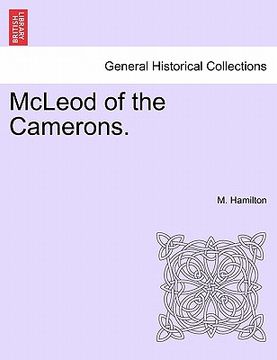 portada mcleod of the camerons. (en Inglés)