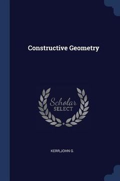 portada Constructive Geometry (en Inglés)