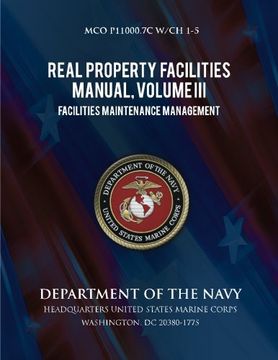 portada 3: Real Property Facilities Manual, Volume III, Facilities Maintenance Management