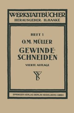 portada Gewindeschneiden (Werkstattbücher) (German Edition)