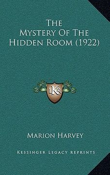 portada the mystery of the hidden room (1922)