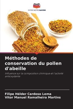 portada Méthodes de conservation du pollen d'abeille (in French)