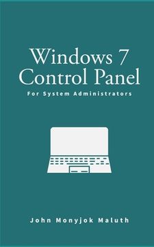 portada Windows 7 Control Panel: For System Administrators (en Inglés)