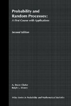 portada probability and random processes: a first course with applications (in English)