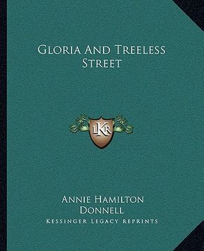 portada gloria and treeless street (en Inglés)