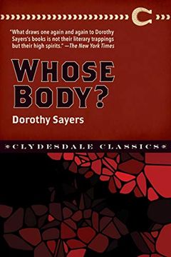 portada Whose Body? (Clydesdale Classics) (en Inglés)