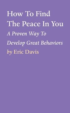 portada How to Find the Peace in you (in English)