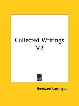 portada collected writings v2 (en Inglés)