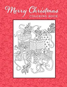 portada Merry Christmas Coloring Book: Adventures in Xmas Colors for Kids and Adults (en Inglés)