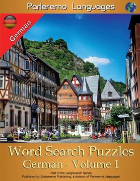 portada Parleremo Languages Word Search Puzzles German - Volume 1 (en Alemán)