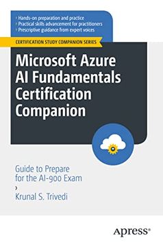 portada Microsoft Azure ai Fundamentals Certification Companion: Guide to Prepare for the Ai-900 Exam (Certification Study Companion Series) (en Inglés)